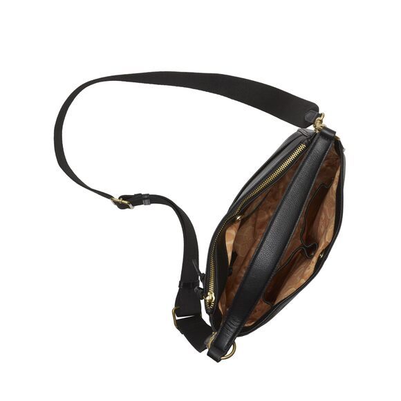 9971 Clay Leather Shoulder Bag